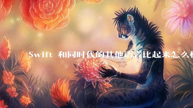 Swift 和同时代的其他语言比起来怎么样？